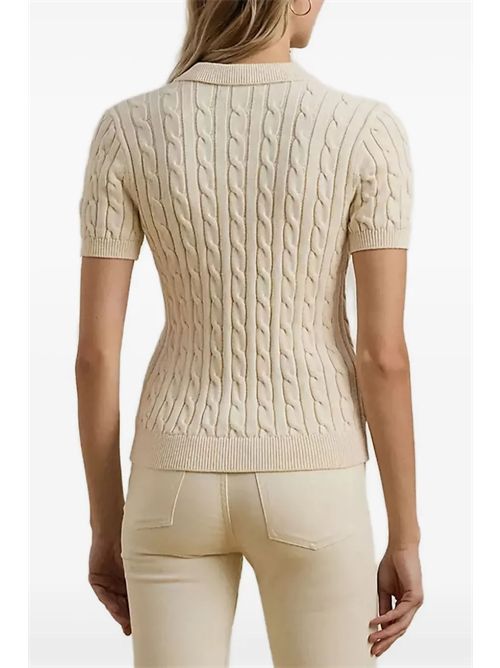 Woven polo shirt with logo LAUREN RALPH LAUREN | 200932224001CR